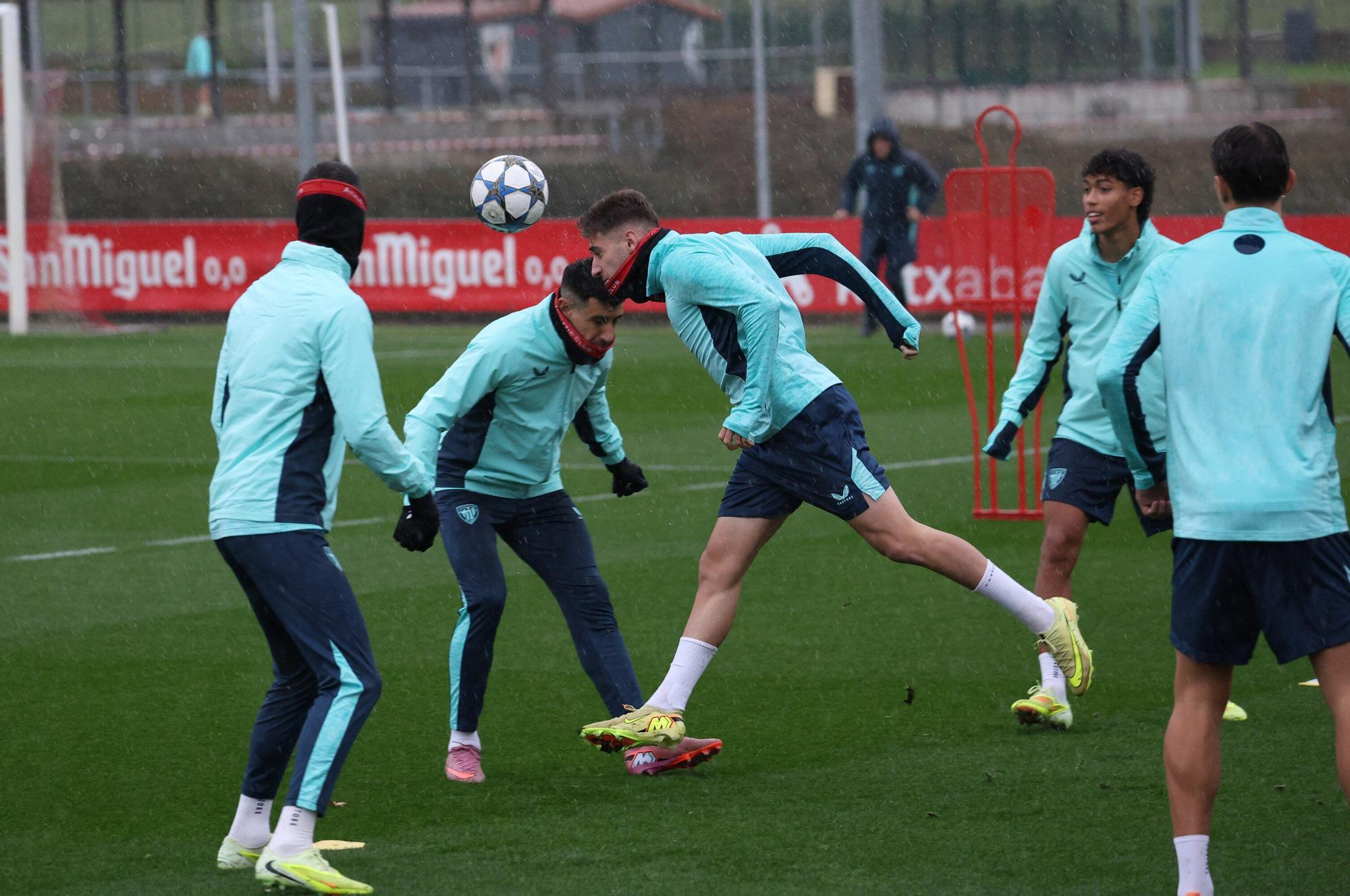 Entrenamiento del Athletic en Lezama