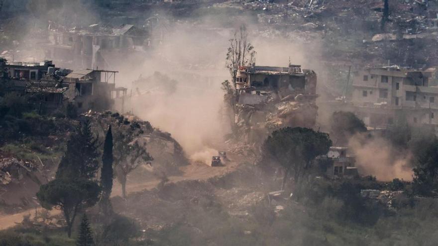 El Ejército israelí niega el alto el fuego en el sur de Líbano y da a sus tropas "libertad de acción"