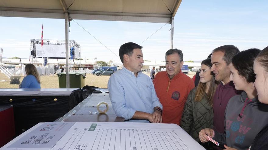 Esteban debuta en el Alderdi Eguna como líder del PNV