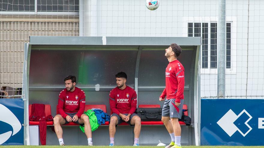 Fotos del entrenamiento de Osasuna de este domingo 10 de mayo