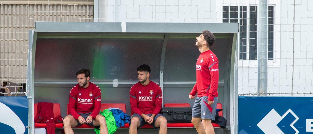 Fotos del entrenamiento de Osasuna de este domingo 10 de mayo