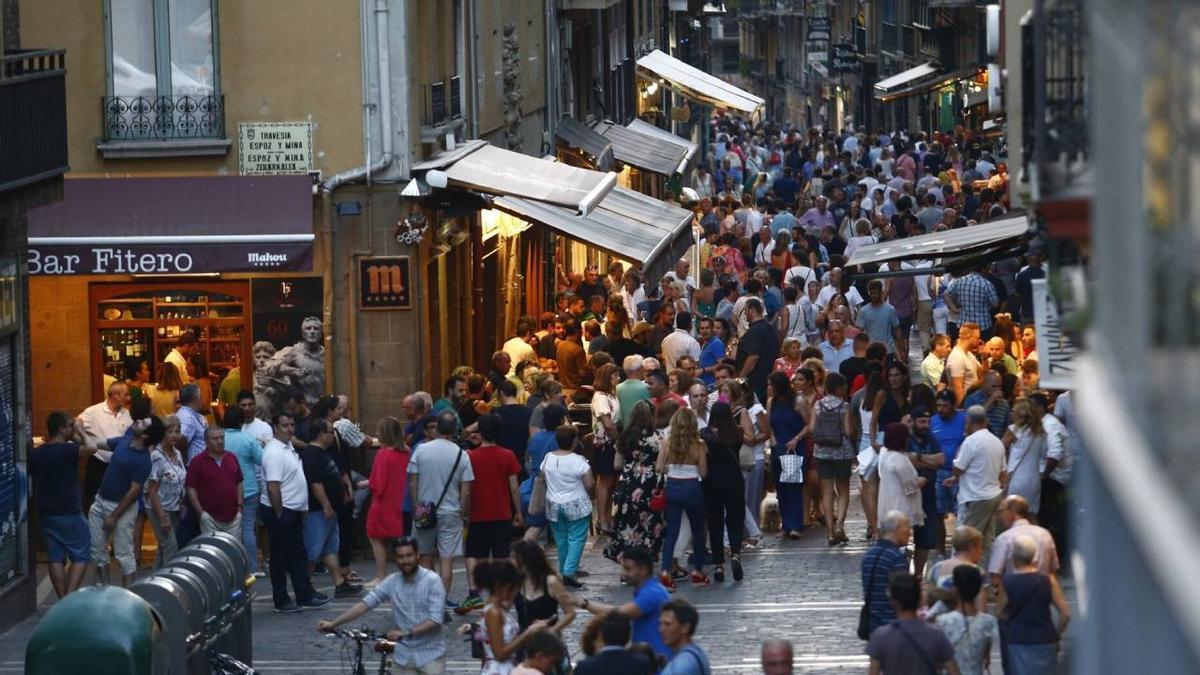 Vista de la calle Estafeta