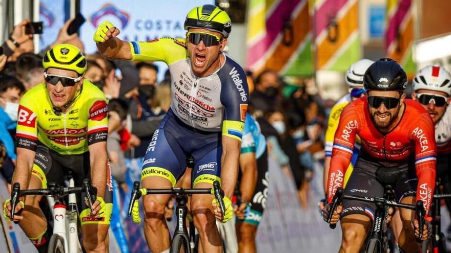 Kristoff estrena su nueva bici con victoria en Almería