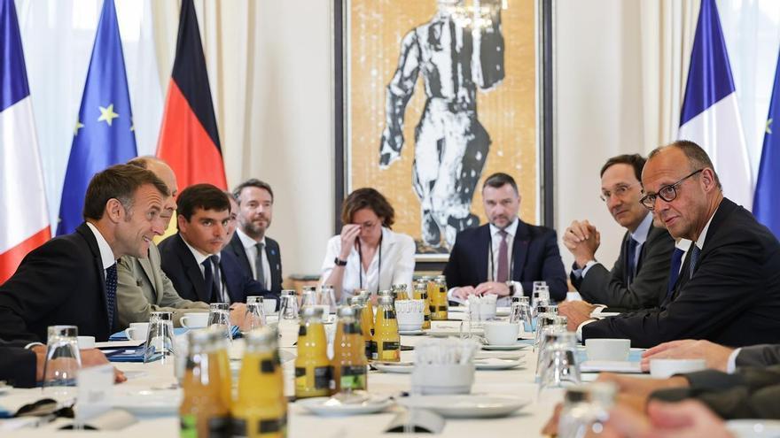 Merz y Macron ponen a prueba el eje franco-alemán