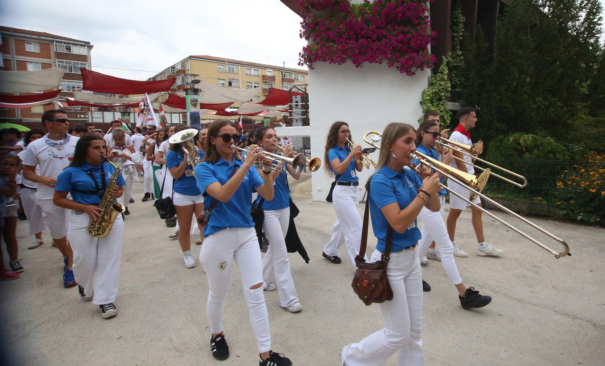 Fotos del chupinazo de Berriozar