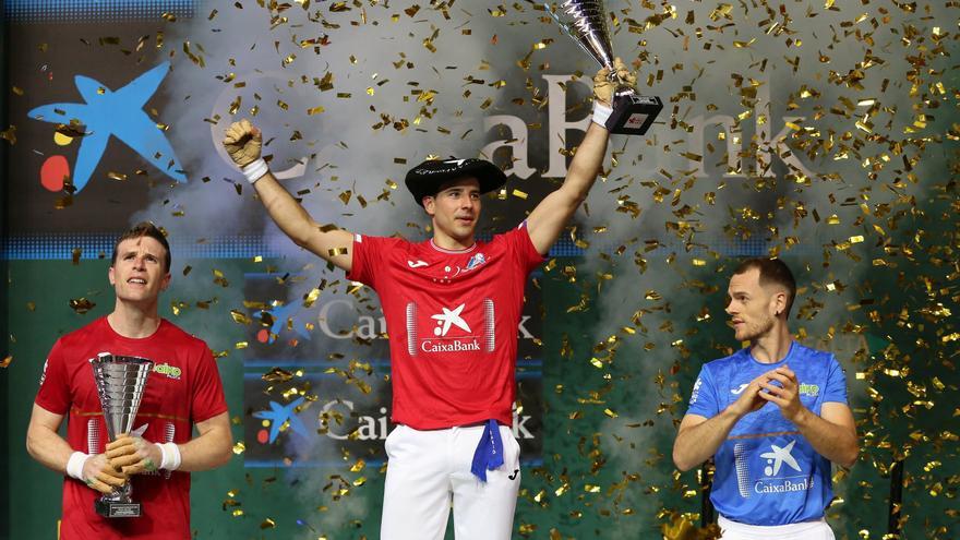 Fotos de la final del Manomanista en el Navarra Arena
