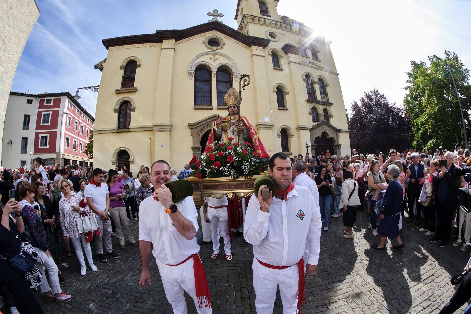 Fotos de la procesión de San Fermín Txikito