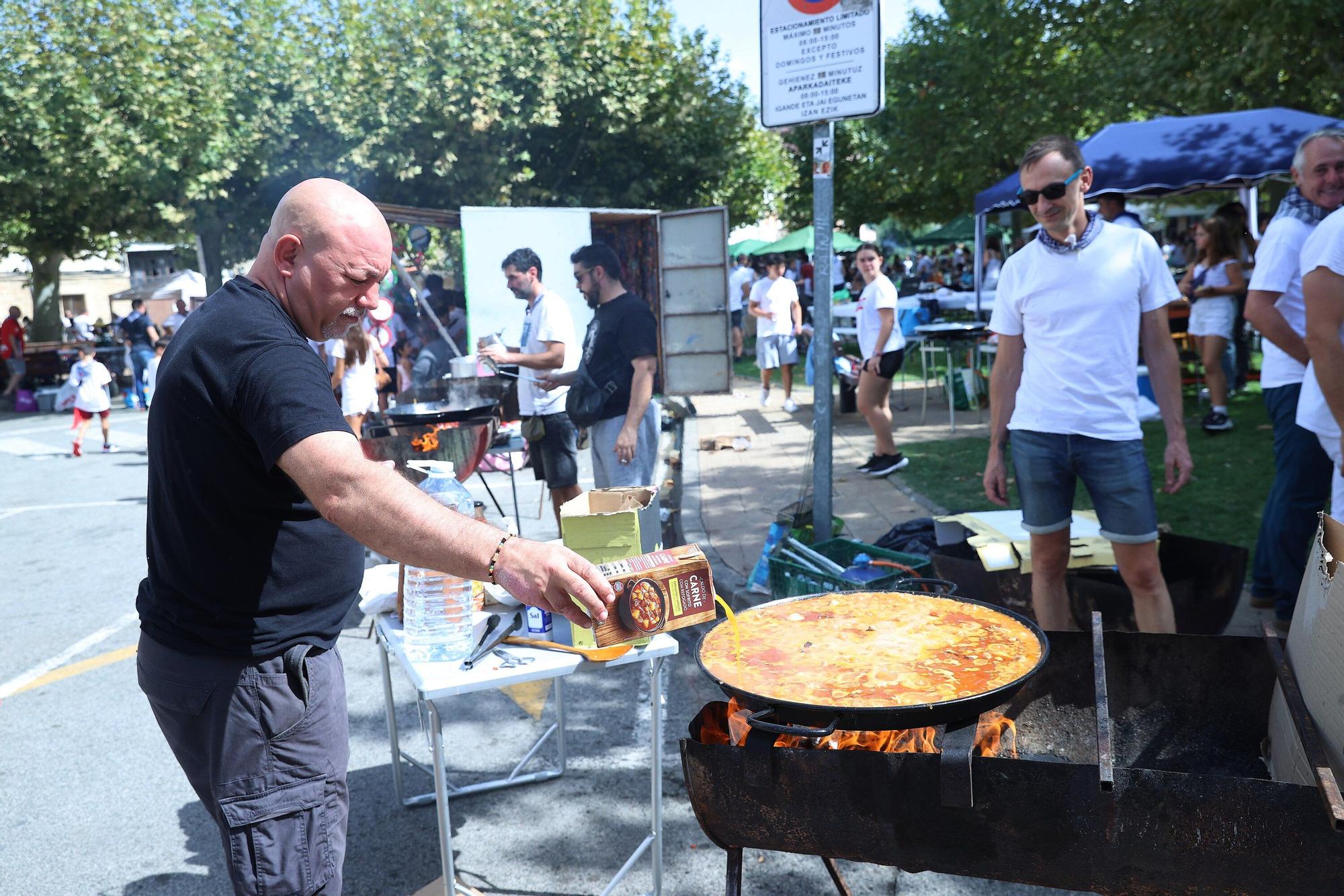 Fotos de la paellada de Huarte