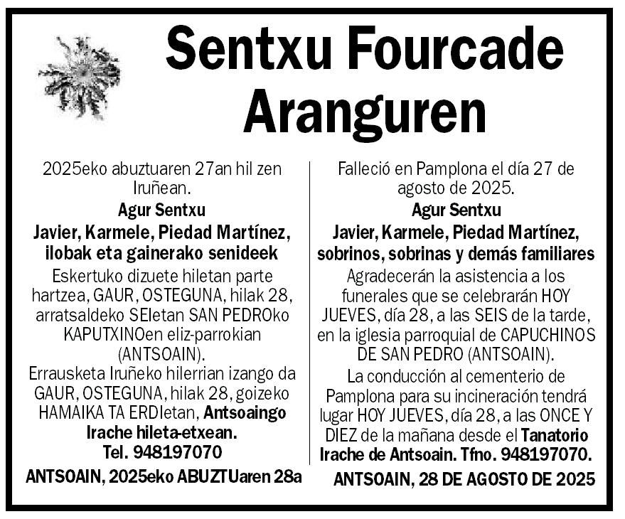Sentxu Fourcade Aranguren