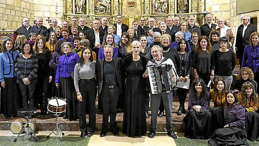 La Coral Erkudengo Ama celebra su 40 aniversario en Altsasu