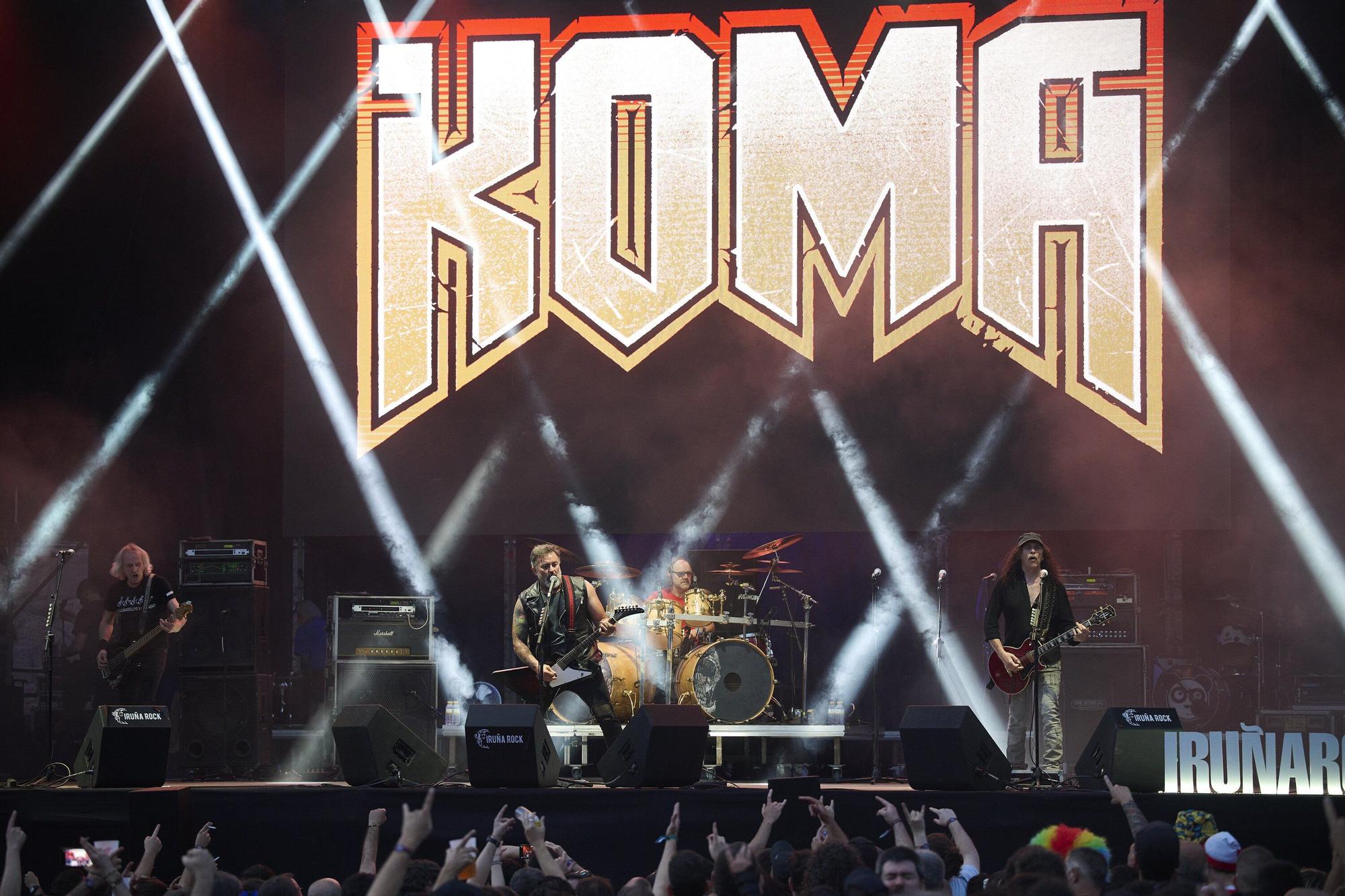 Fotos del primer día del Iruña Rock 2025