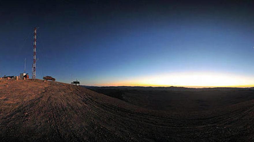 Escenario de Chile donde el Observatorio Austral Europeo instalará un telescopio gigante