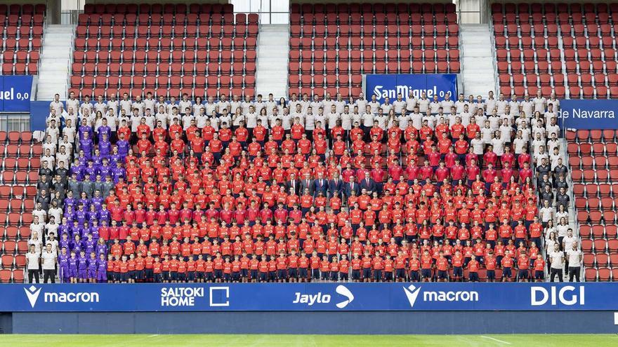 Osasuna: la foto de la cantera tirará del Interescolar