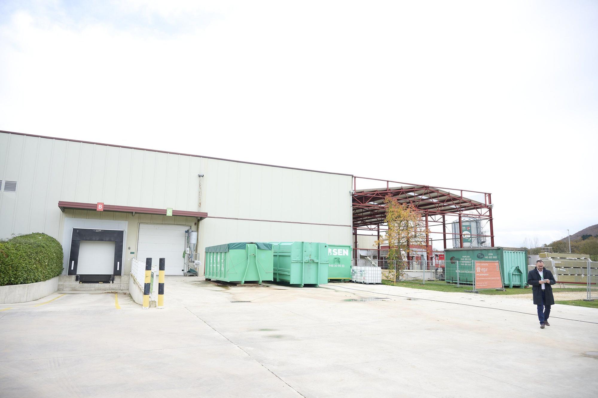 Fotos de la visita a la fábrica en Iraizotz de Grupo Bel