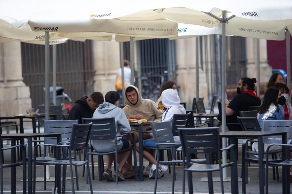 Fotos a la hora del vermut el 7 de julio