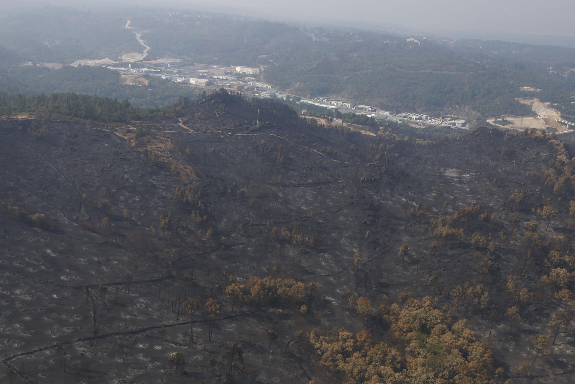 Semana negra de incendios: Cuatro muertos y 120.000 hectáreas quemadas