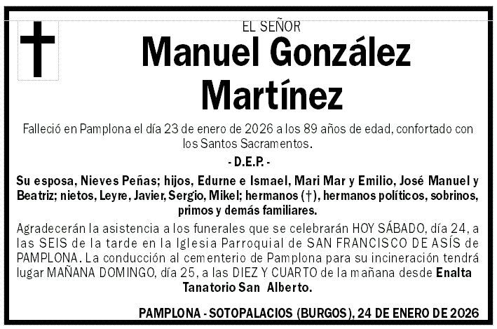 Manuel González Martínez