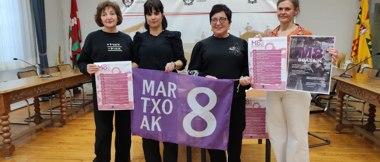 Beasain se moviliza por la igualdad en marzo