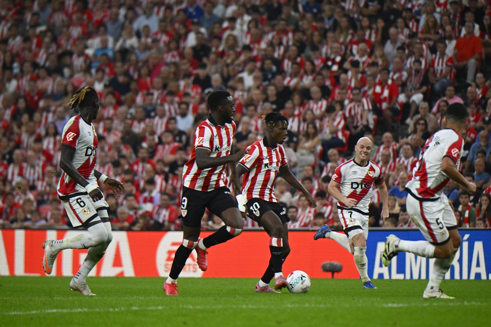 El Athletic - Rayo Vallecano, en imágenes