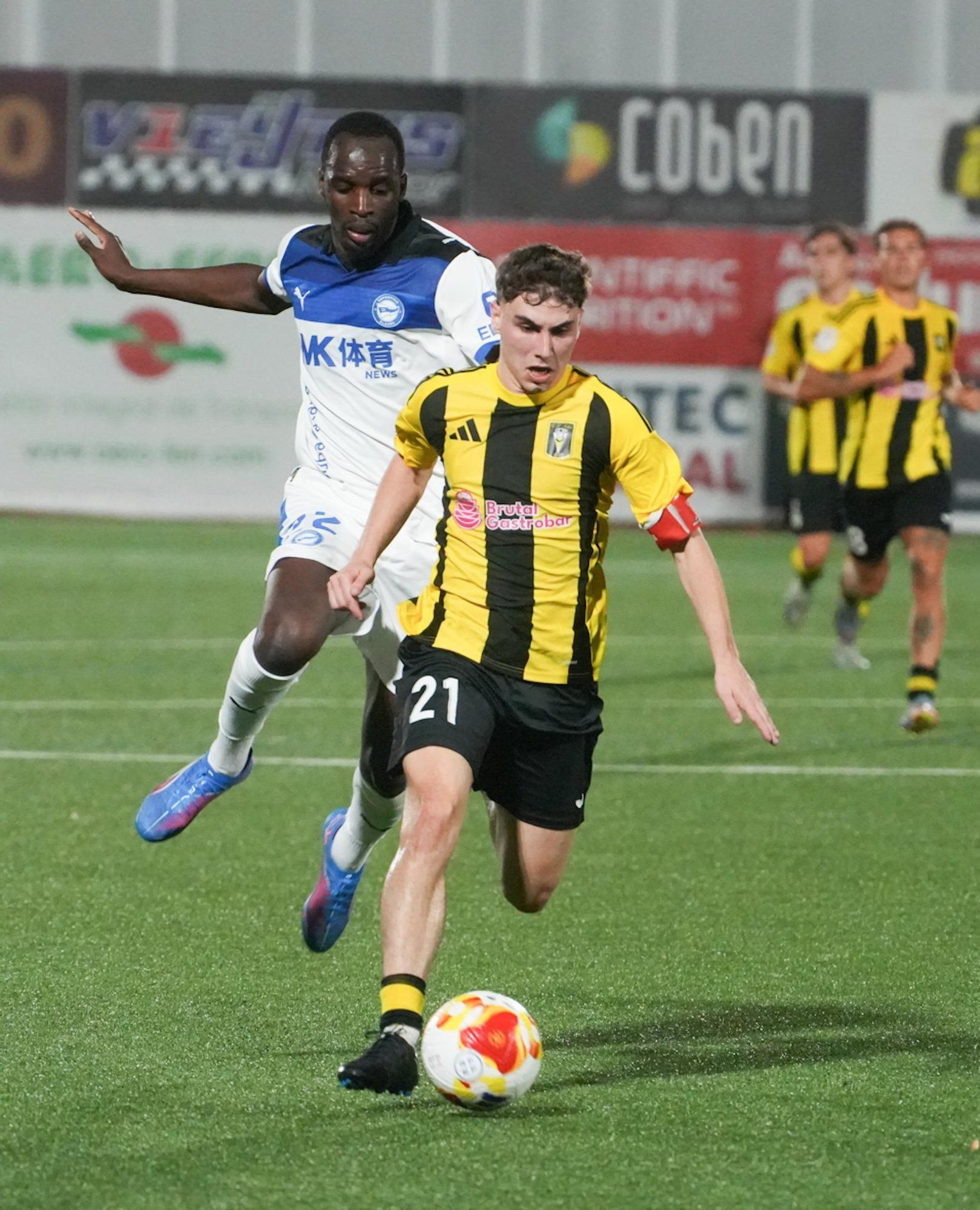 La goleada del Alavés al Getxo, en imágenes