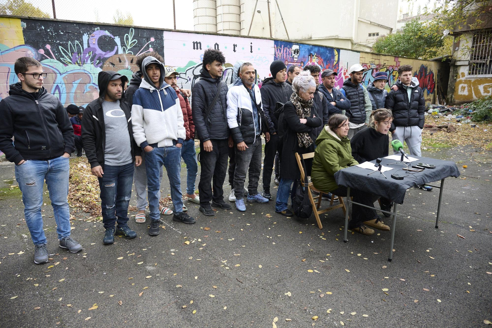 Los colectivos sociales solicitan al Ayuntamiento de Pamplona espacios municipales para alojar a personas sin hogar