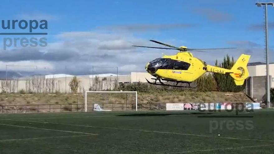 Ingresado un niño de cuatro años en Cruces tras sufrir una caída desde un segundo piso en Oion