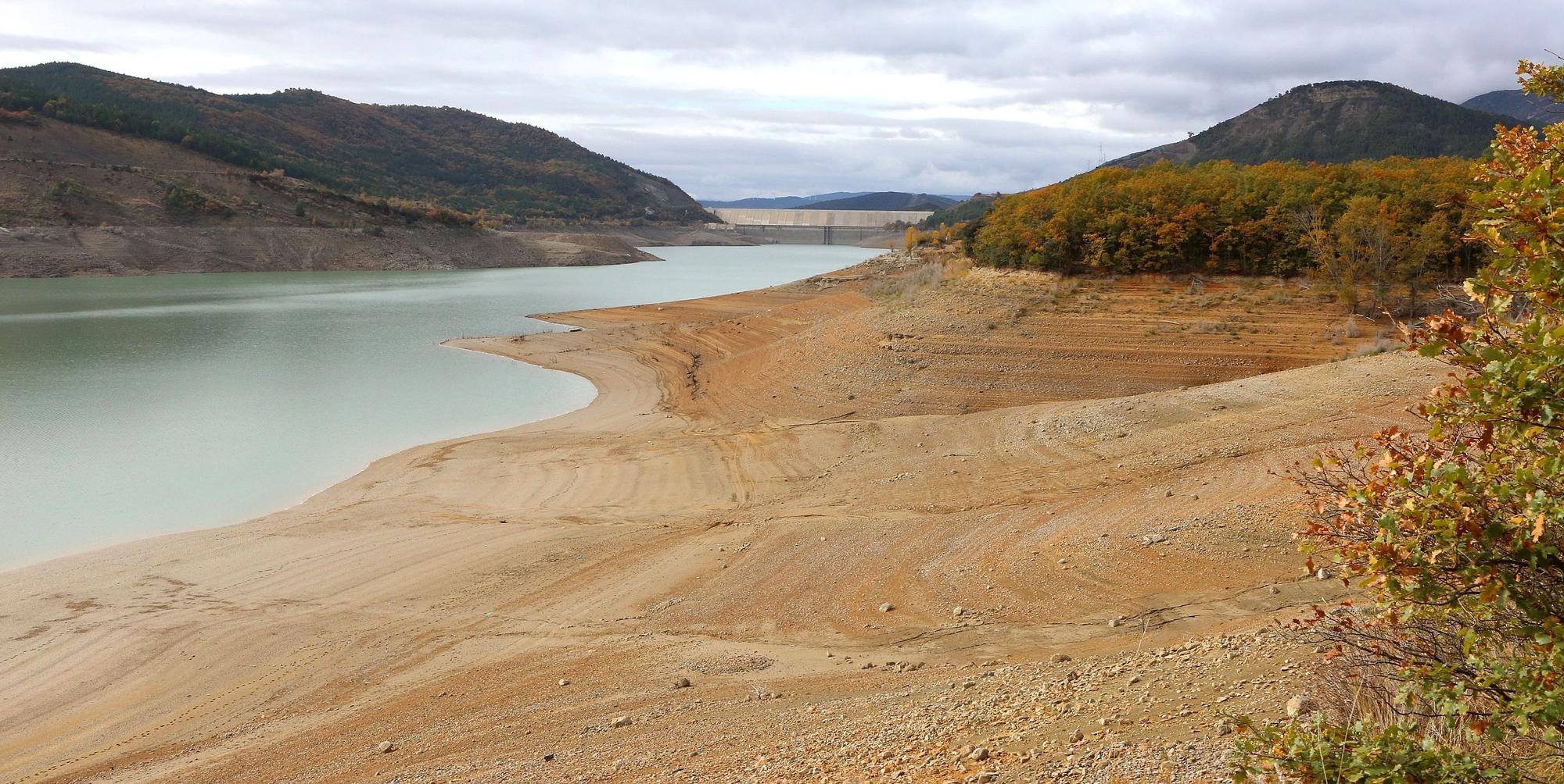 Estado del embalse de Yesa