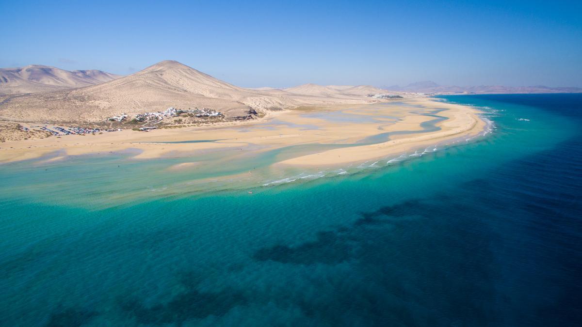 Playa del Risco del Paso, en Fuerteventura.