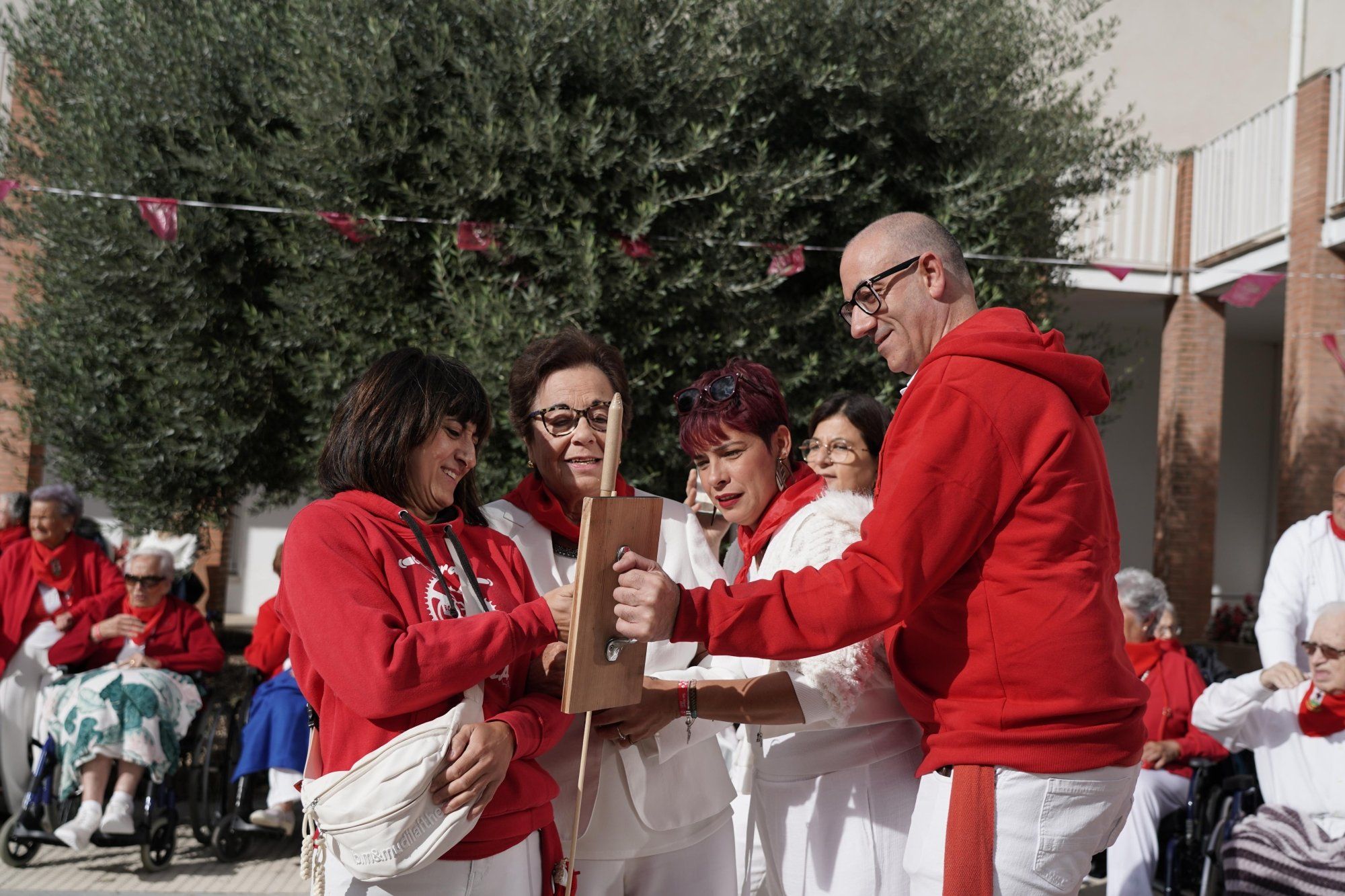 Fotos del cohete de Corella