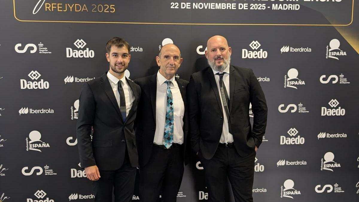 Eduardo Marco y Andrés Moreno, en la gala.