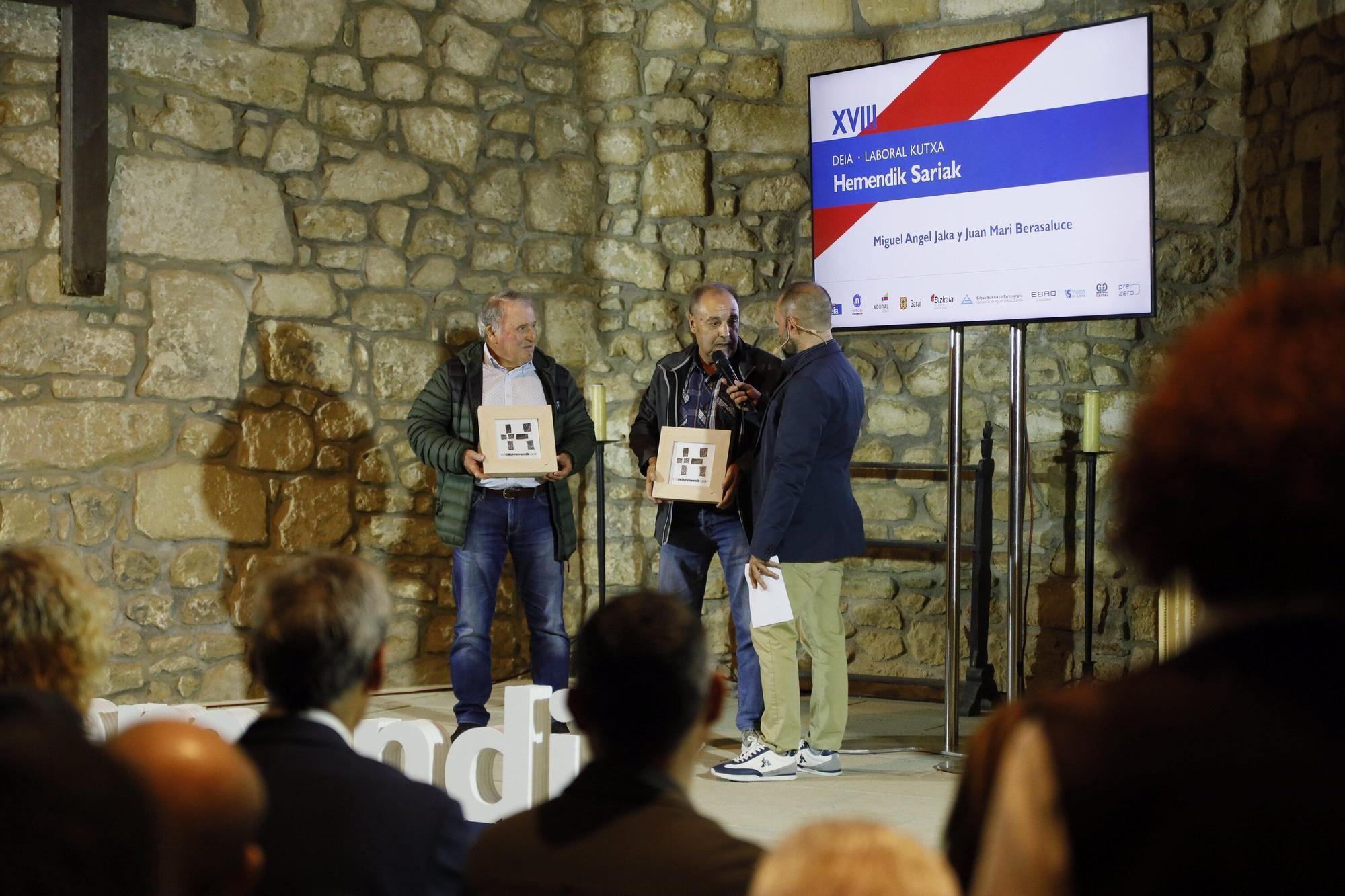 En imágenes: así ha sido la gala DEIA Laboral Kutxa Hemendik Sariak de Durangaldea