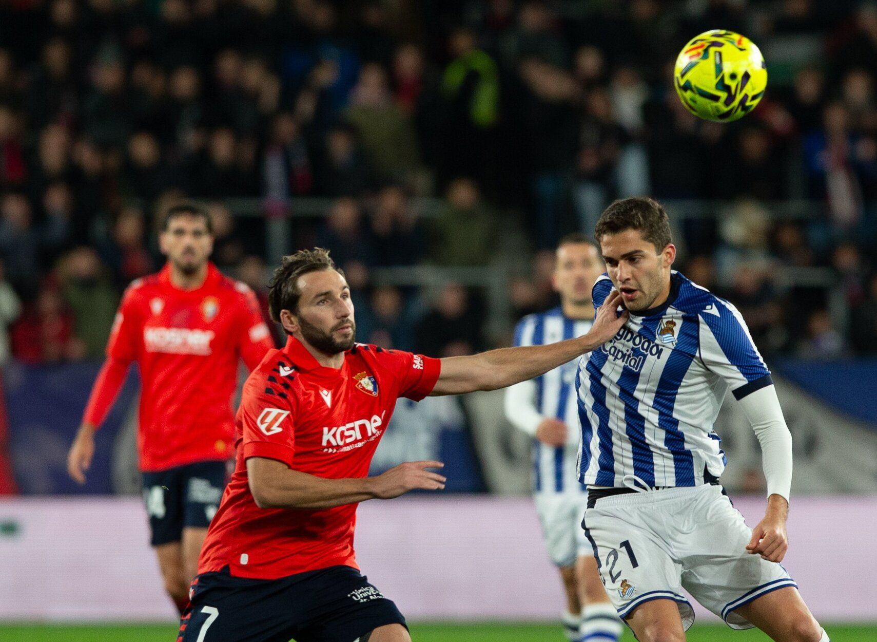 Mejores imágenes del Osasuna-Real Sociedad