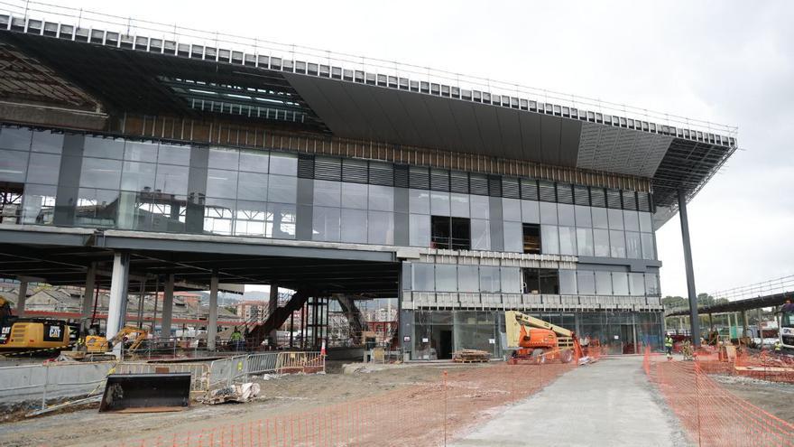 La nueva estación de tren de Irun toma forma