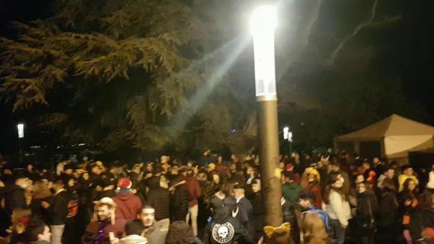 Botellón en Caballo Blanco