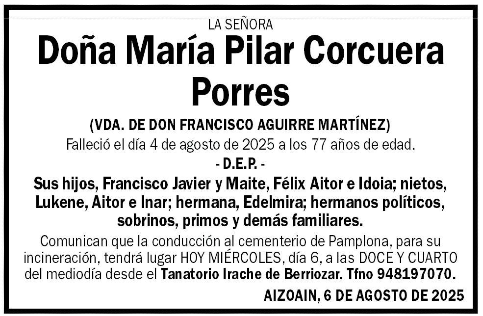 María Pilar Corcuera Porres