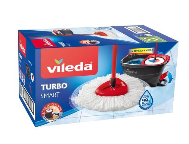 Kit Turbo Smart mopa + cubo VILEDA