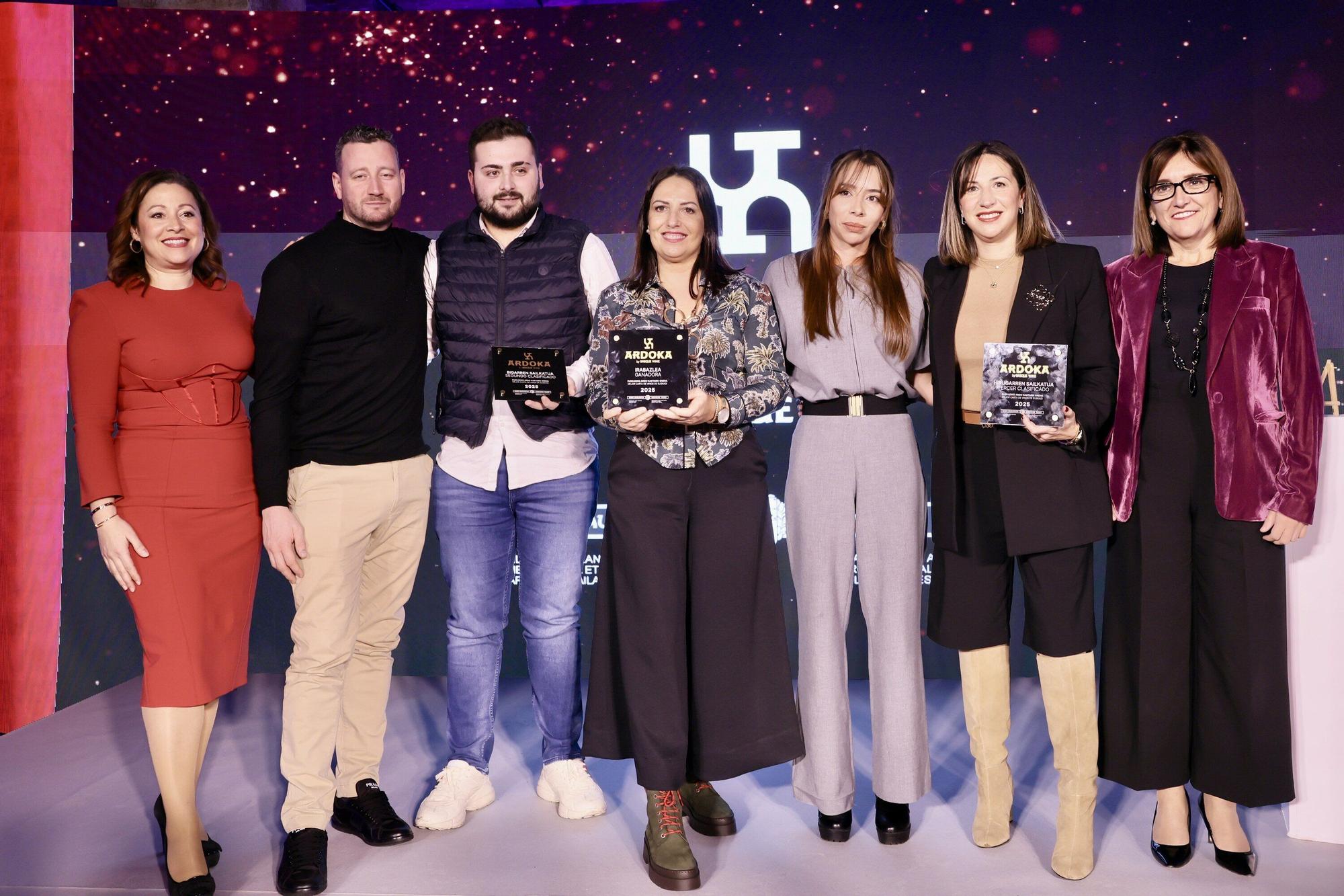 En imágenes: Los premios Ardoka reconocen las mejores cartas de vinos de Euskadi