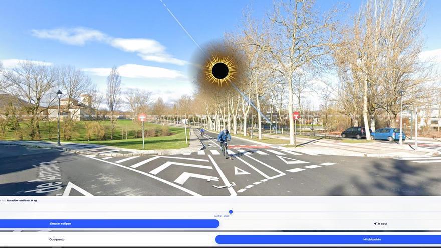 Descubre con un simulador desde tu móvil si verás el eclipse solar total sin obstáculos