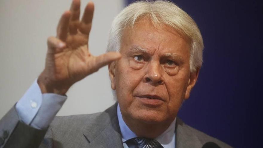 El expresidente del Gobierno español Felipe González.