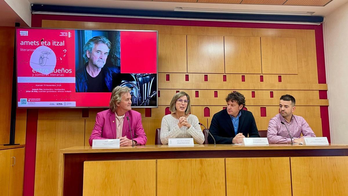 Presentación del concierto &#039;Entre sueños y sombras literarias&#039; de la Banda Municipal