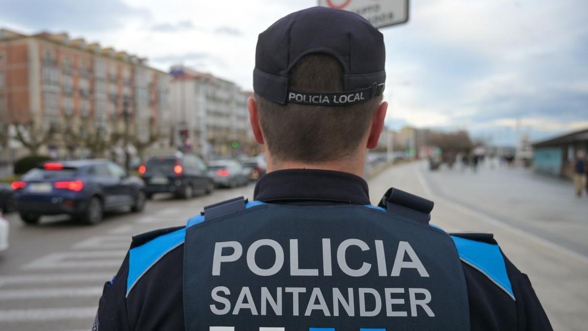 Agente policia local Santander