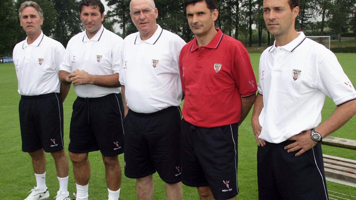 Argoitia fue segundo de Mendilibar en el primer equipo del Athletic