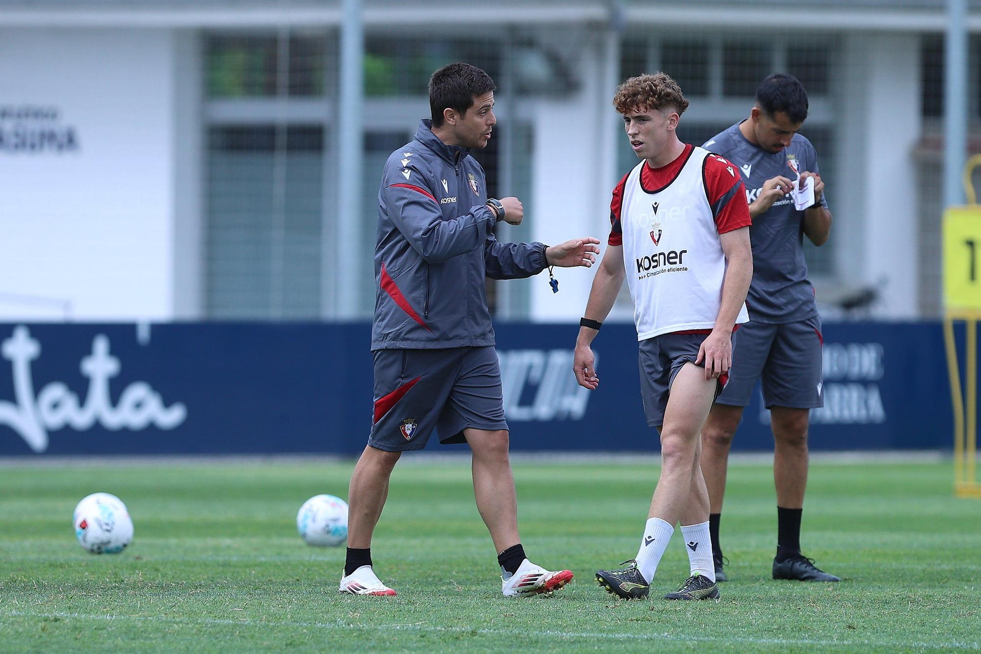 Entrentamiento de Osasuna (23/07/2025)