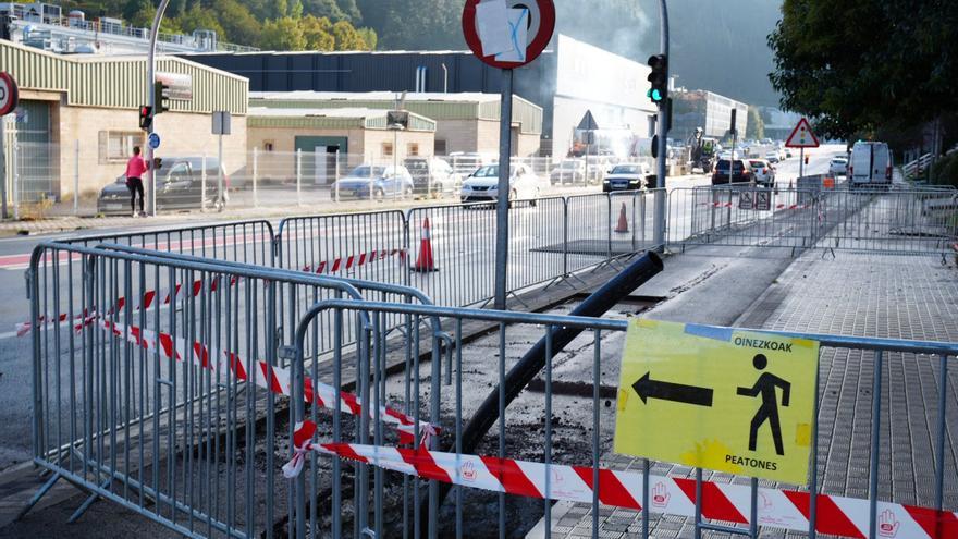Ordizia inicia la renovación de tuberías y red de aguas fecales en el camino hacia Zaldibia