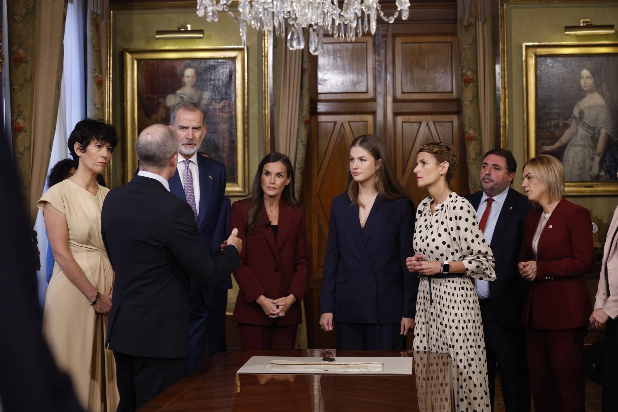 Visita de Felipe de Borbón, Leonor y Letizia a Navarra (viernes 26 de septiembre de 2025)