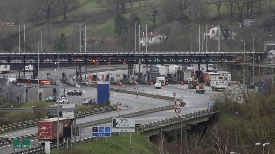 El peaje de Biriatou se cerrará la noche del martes al miércoles por la ejecución de obras en Iparralde