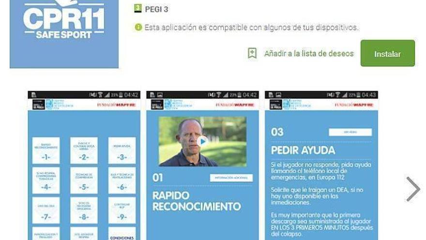 40.000 usuarios han descargado la aplicación CPR11