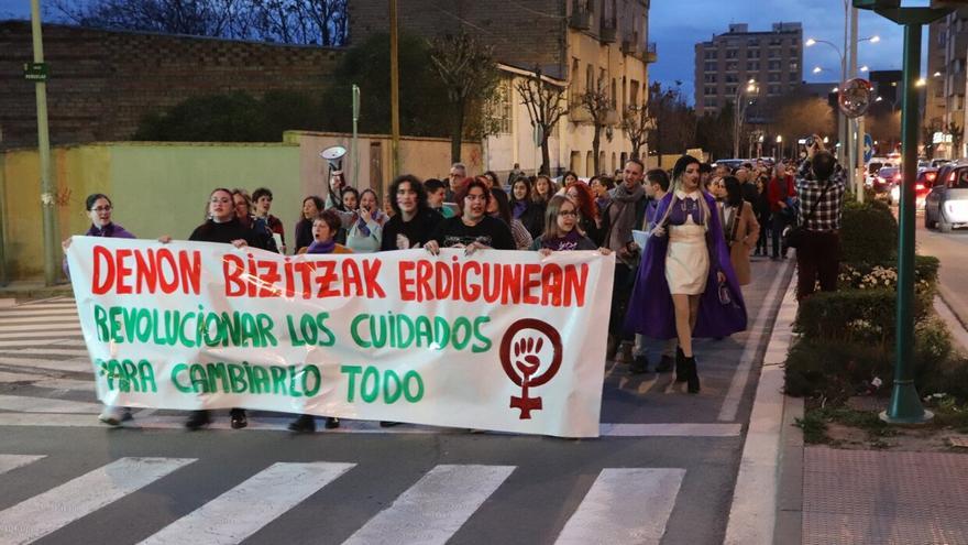Derecho a cuidar y ser cuidadas, eje de la Plataforma 8M de Tudela