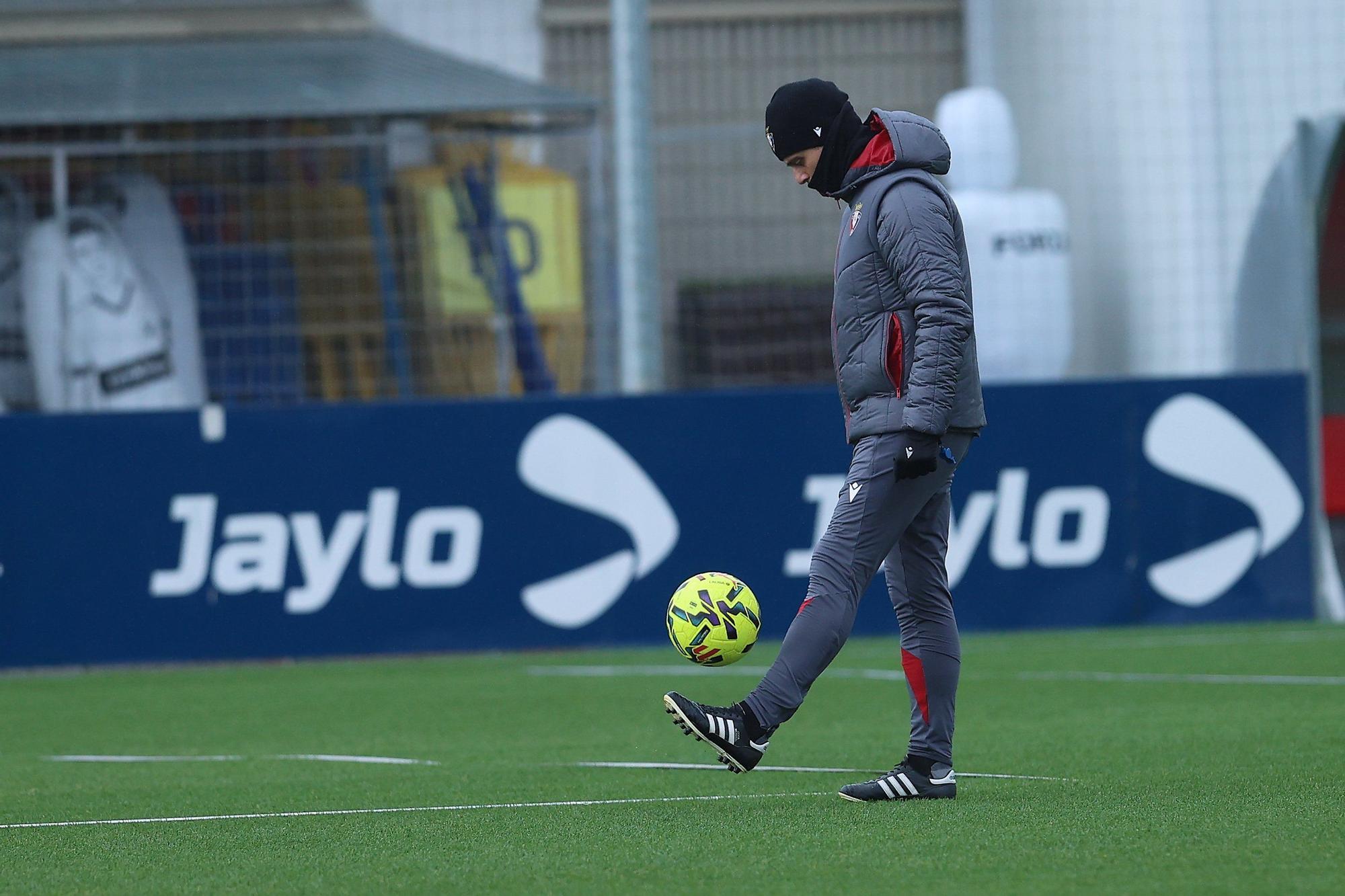 Fotos del entrenamiento de Osasuna (25/11/2025)