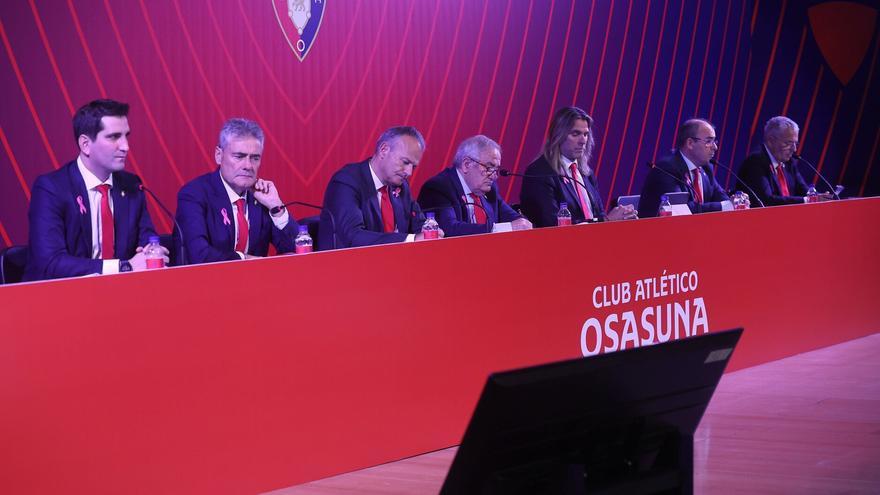 Osasuna tendrá dos nuevos directivos en octubre y celebrará una doble asamblea en noviembre